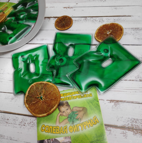 Солевая грелка Руковичка (12,0 х 8,0  см)